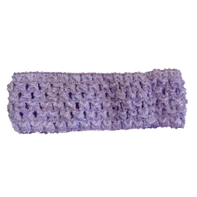 1 1/2" Lilac Crochet Headband