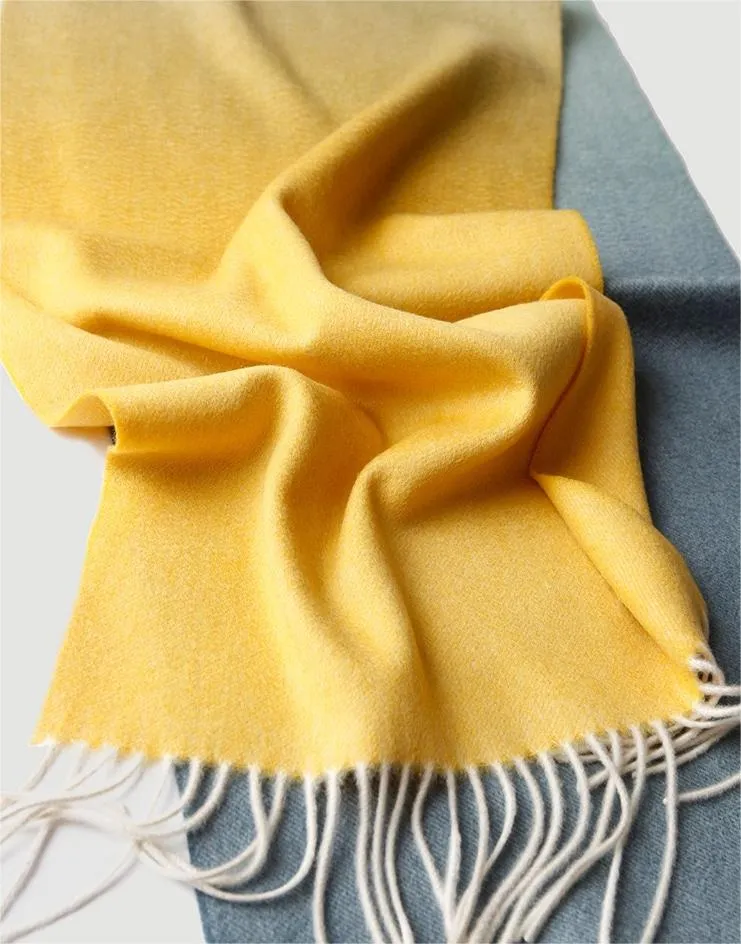 100% Mongolia Cashmere Rita Scarves (Double Sides)