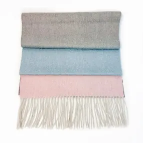 100% Mongolia Cashmere Rita Scarves (Double Sides)