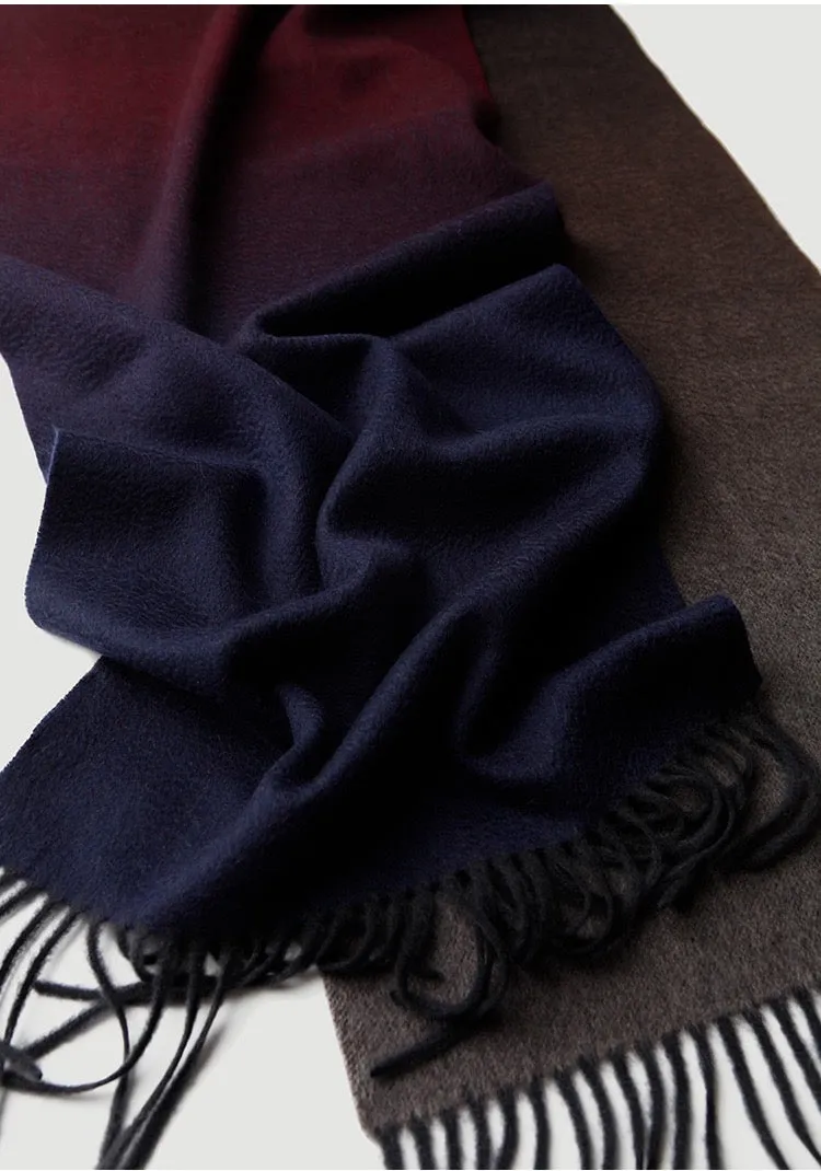 100% Mongolia Cashmere Rita Scarves (Double Sides)