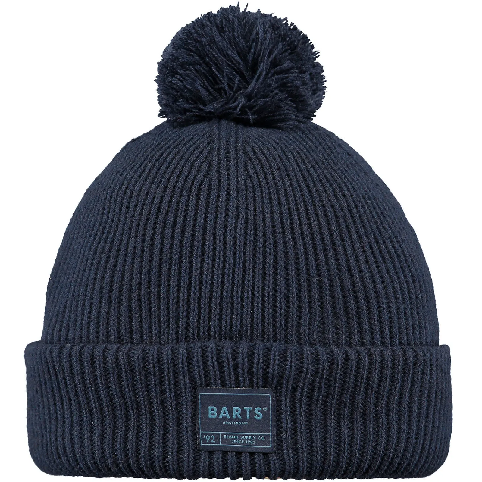 Barts Mens Arkade Stretchy Knitted Bobble Hat