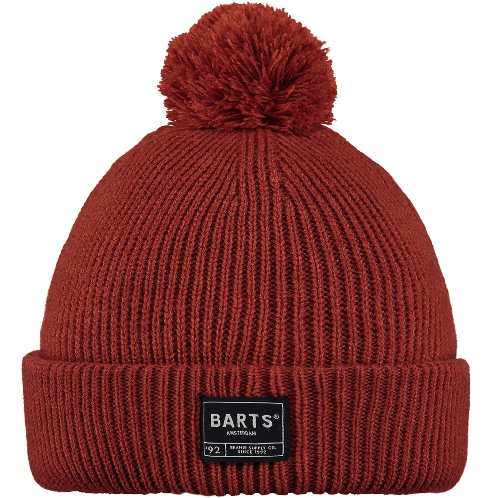 Barts Mens Arkade Stretchy Knitted Bobble Hat