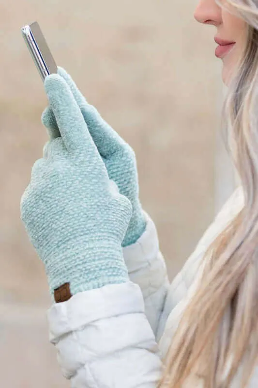 CC Chenille Soft Touch Screen Gloves