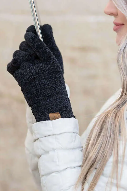 CC Chenille Soft Touch Screen Gloves