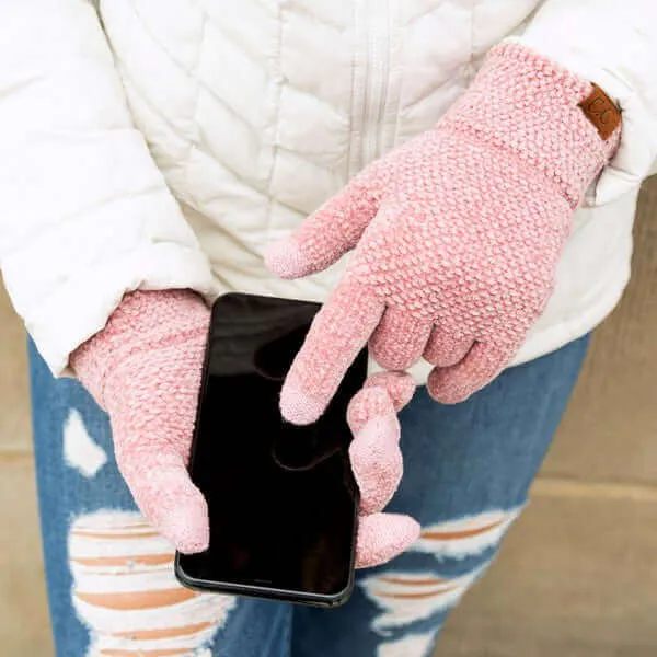 CC Chenille Soft Touch Screen Gloves