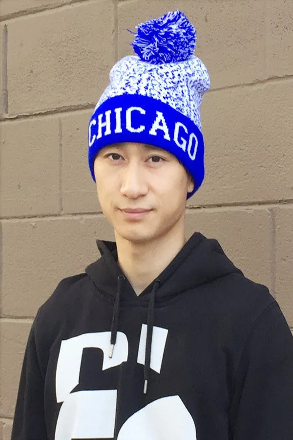 CHICAGO KNIT SOFT WINTER HAT UNISEX 12 PCS