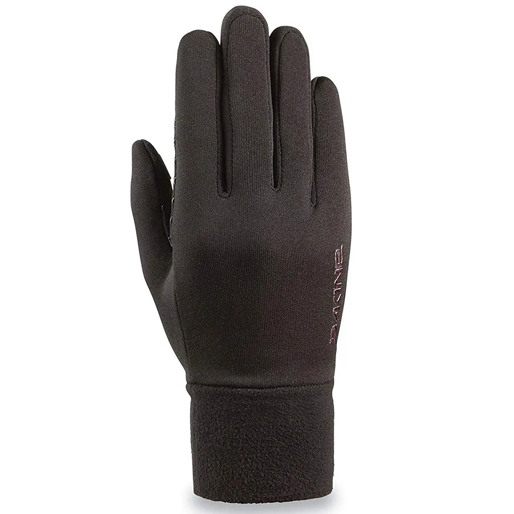 Dakine Womens Storm Liner Fleece Black X-Small Gloves - 10000728-BLACK-XS