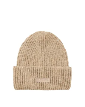 Eloise Oat Soft Oversized Beanie Hat