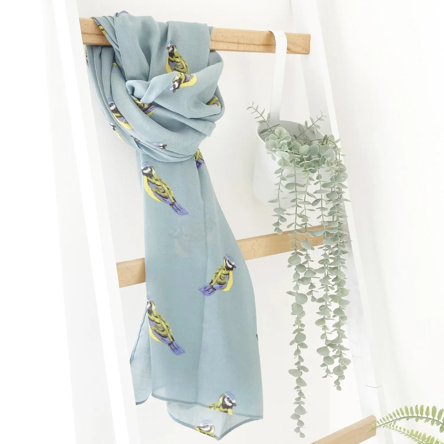 Little Bird Print Scarf