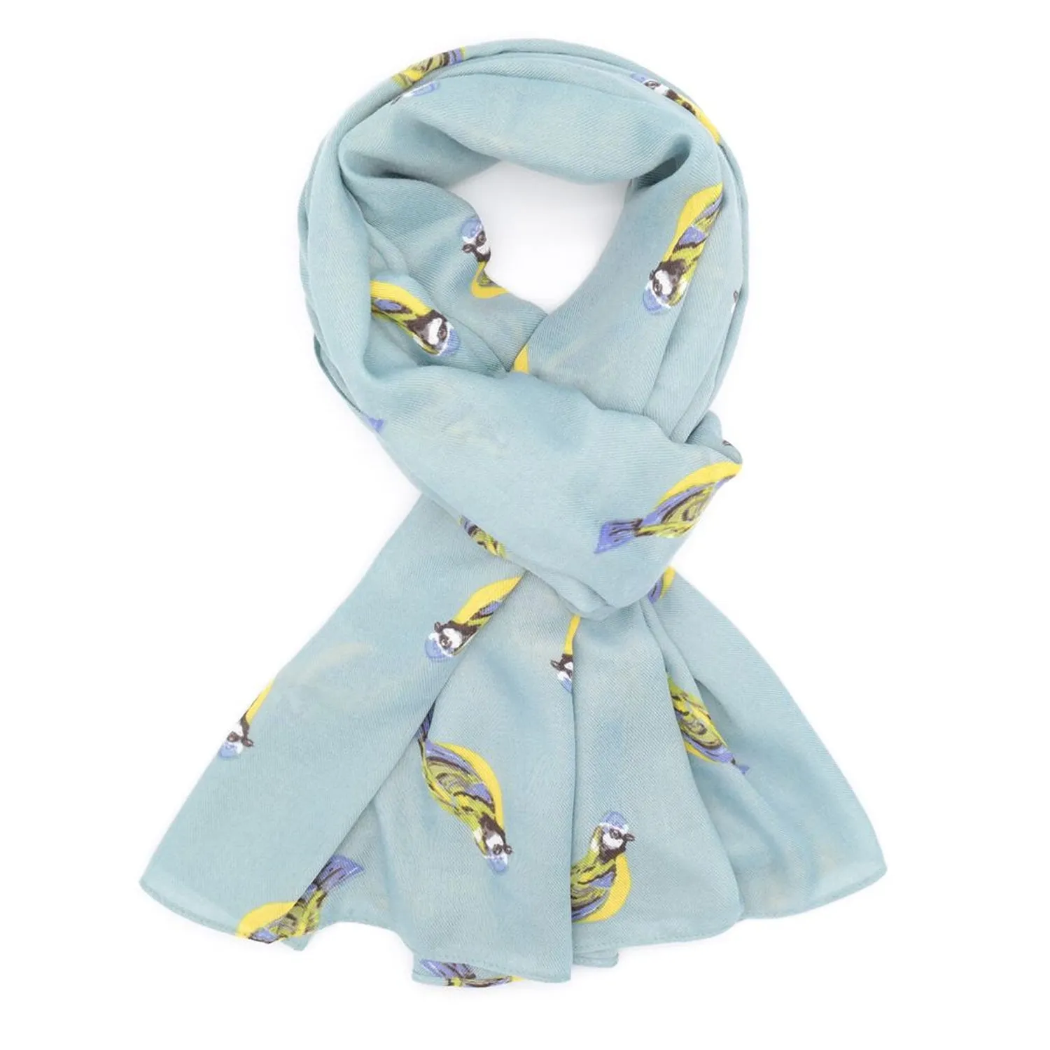 Little Bird Print Scarf