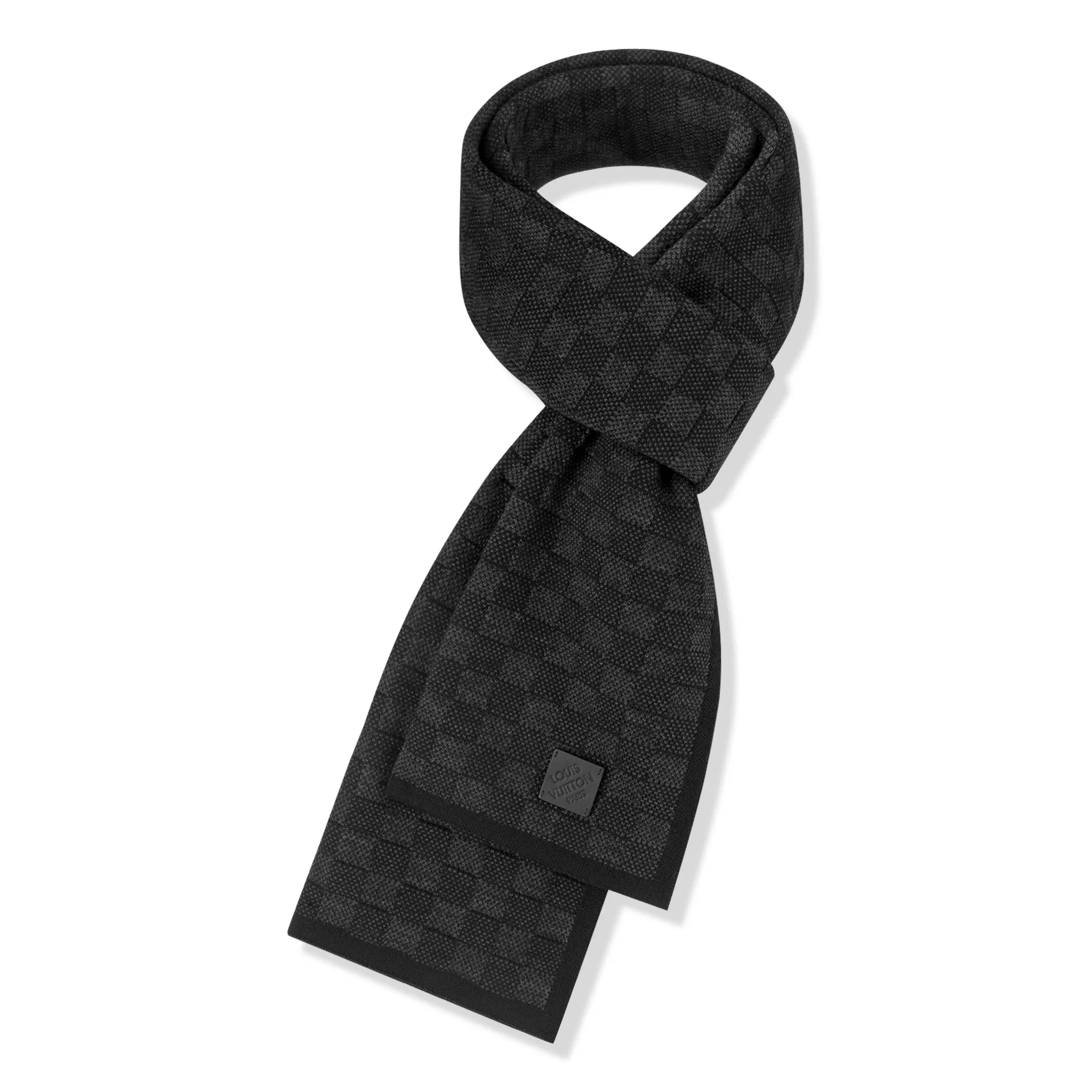 Louis Vuitton Néo Petit Damier Anthracite Beanie & Scarf