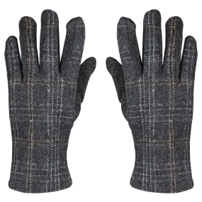 Men's Winter Gloves In Dark Grey