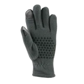 MICROFLEECE TOUCHSCREEN GLOVE - GREY