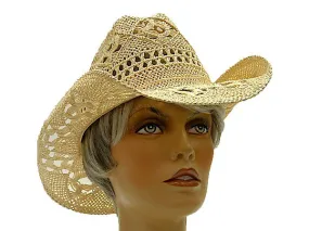 Montecarlo Des Moines Cowgirl Straw Hat