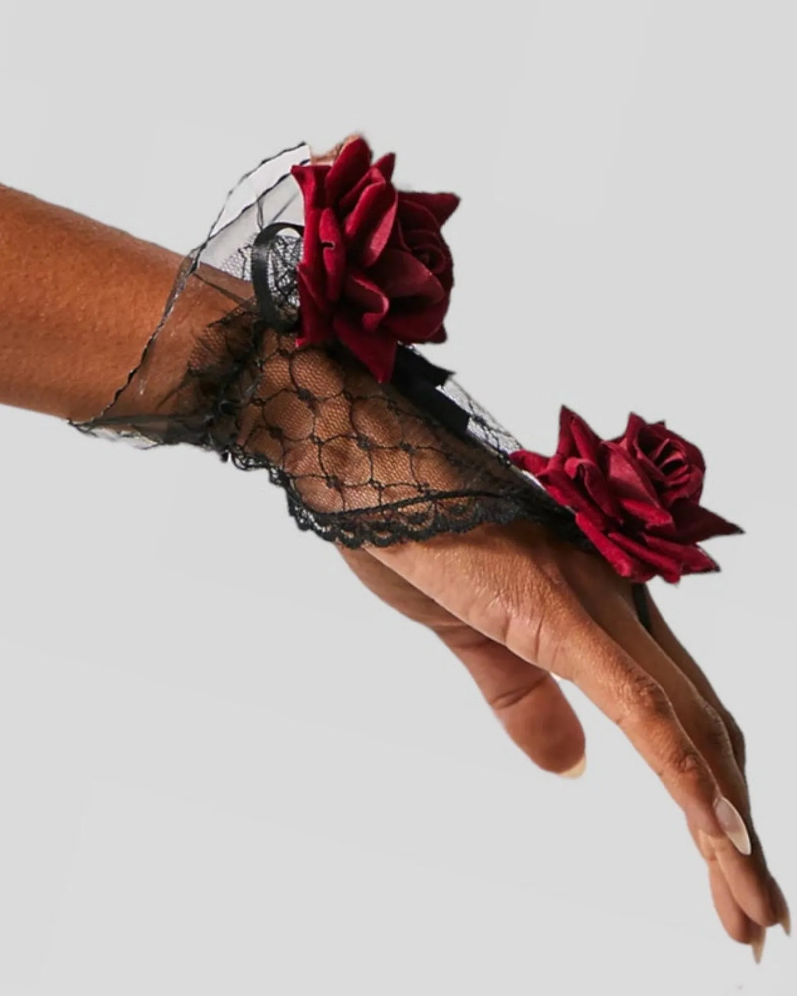 Moulin Rouge Fingerless Gloves