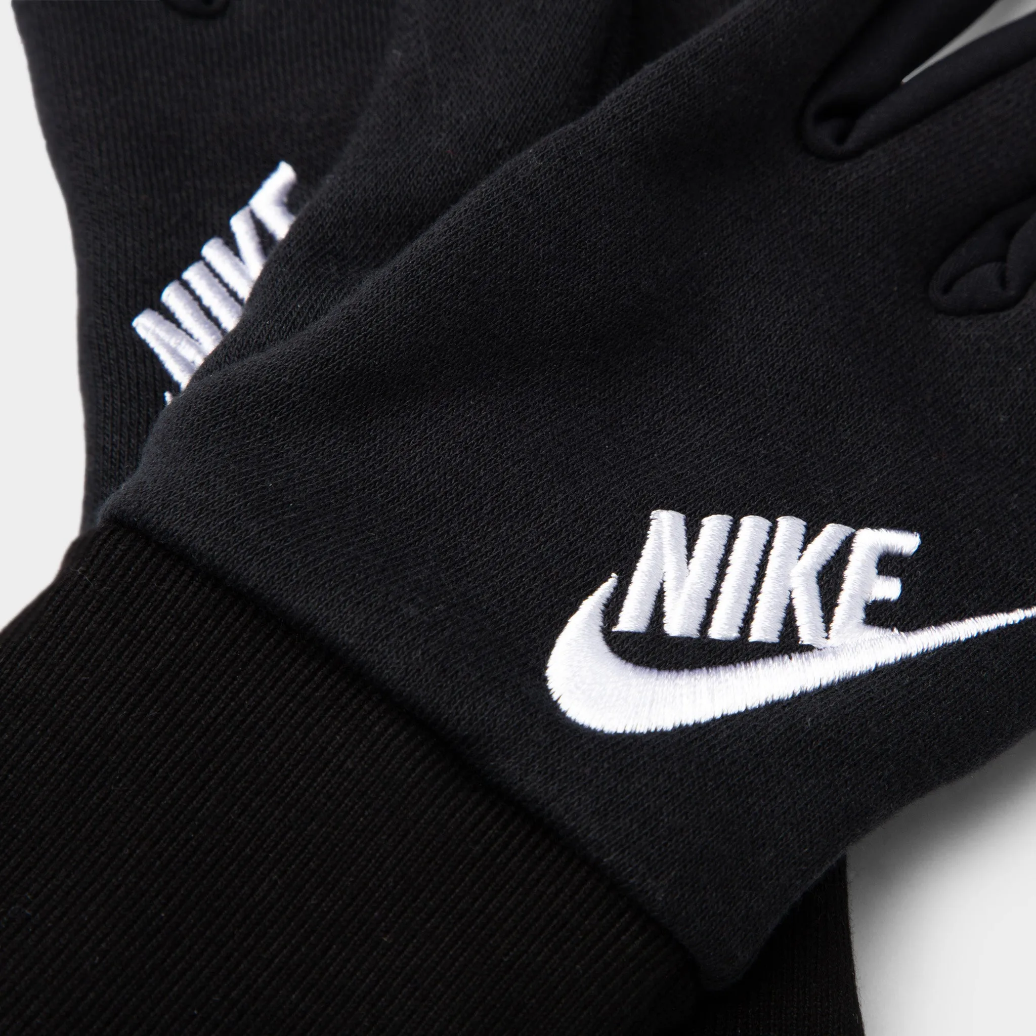 Nike Women's Sportswear TG Club Fleece Gloves Black / White