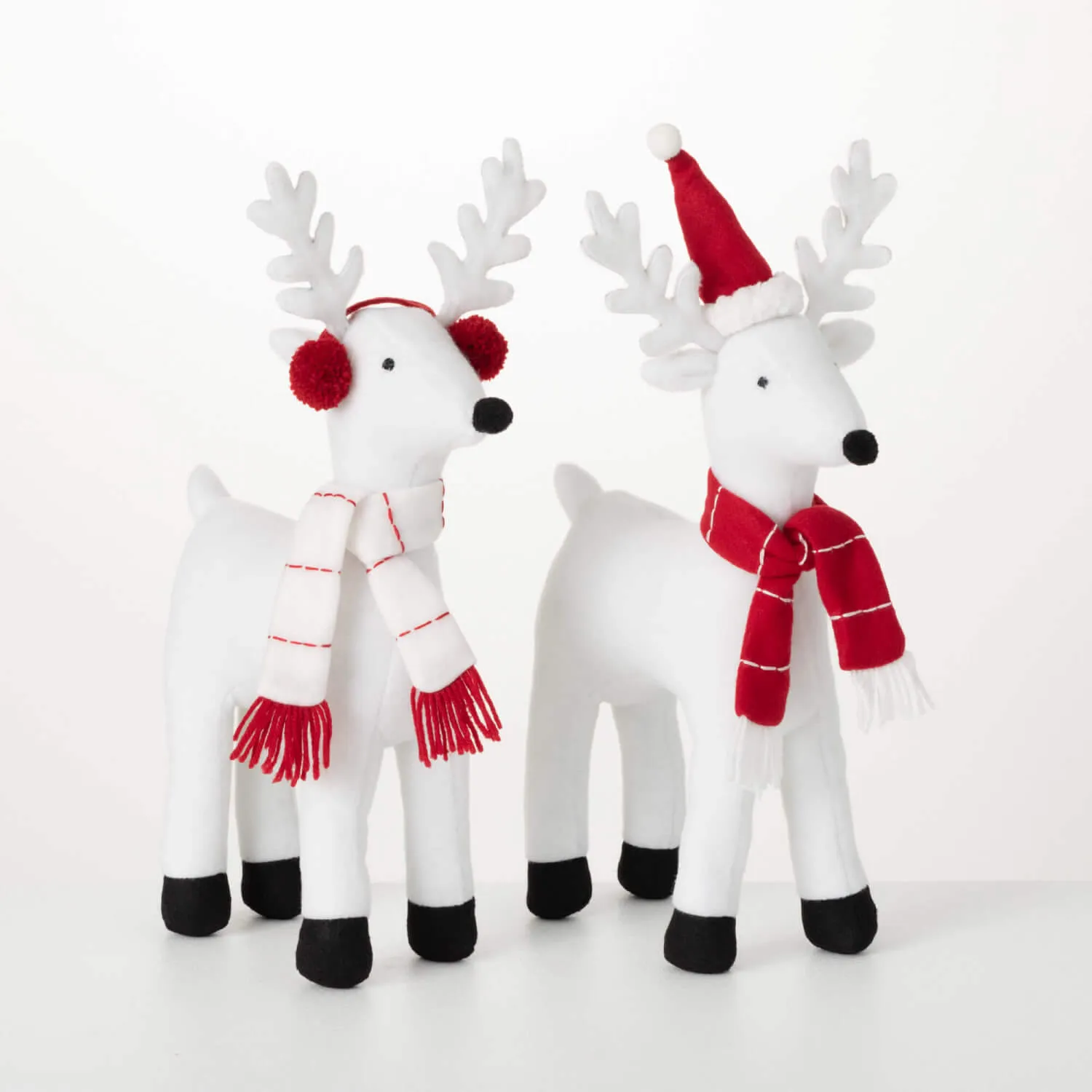 Playful Plush Reindeer Set