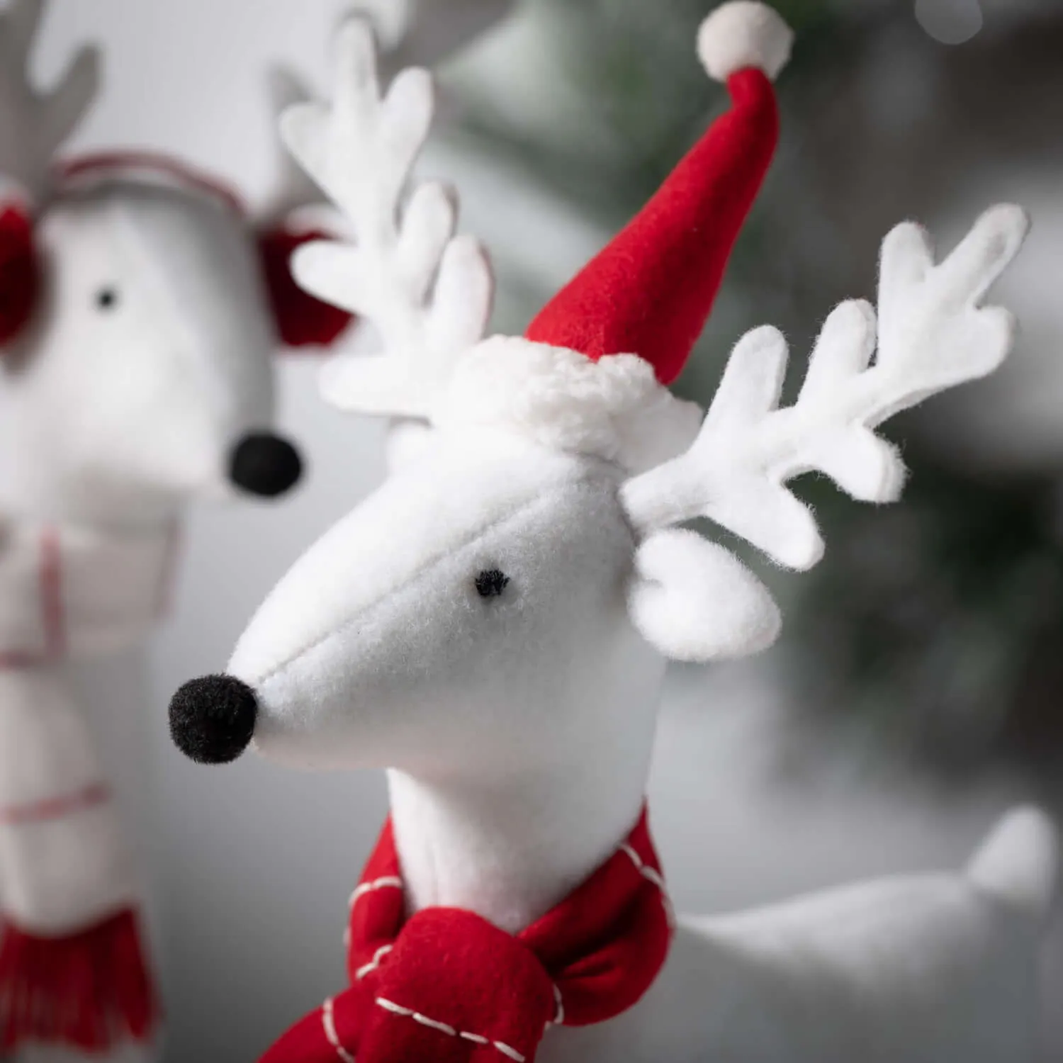 Playful Plush Reindeer Set