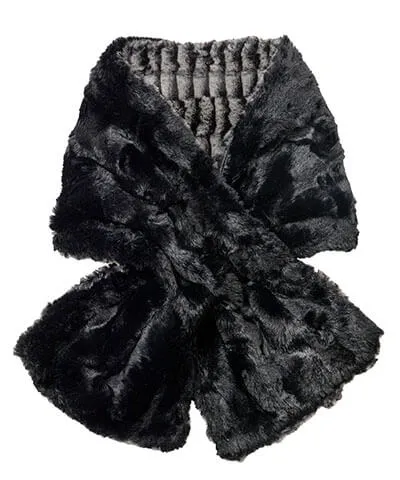 Pull-Thru Scarf -  Luxury Faux fur in 8mm