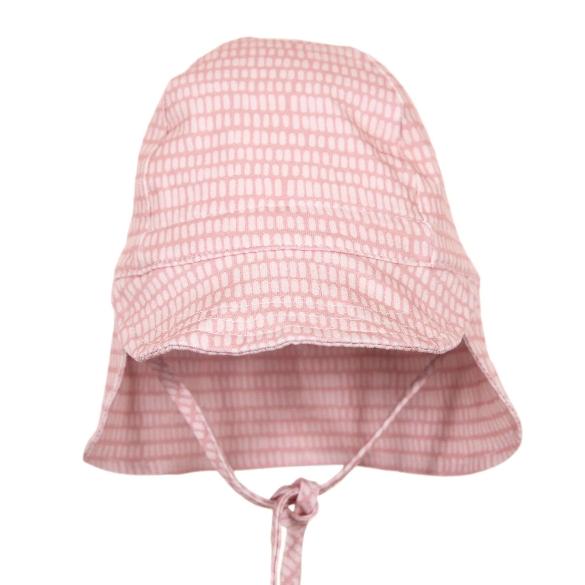 Rose Dashes Flap Hat