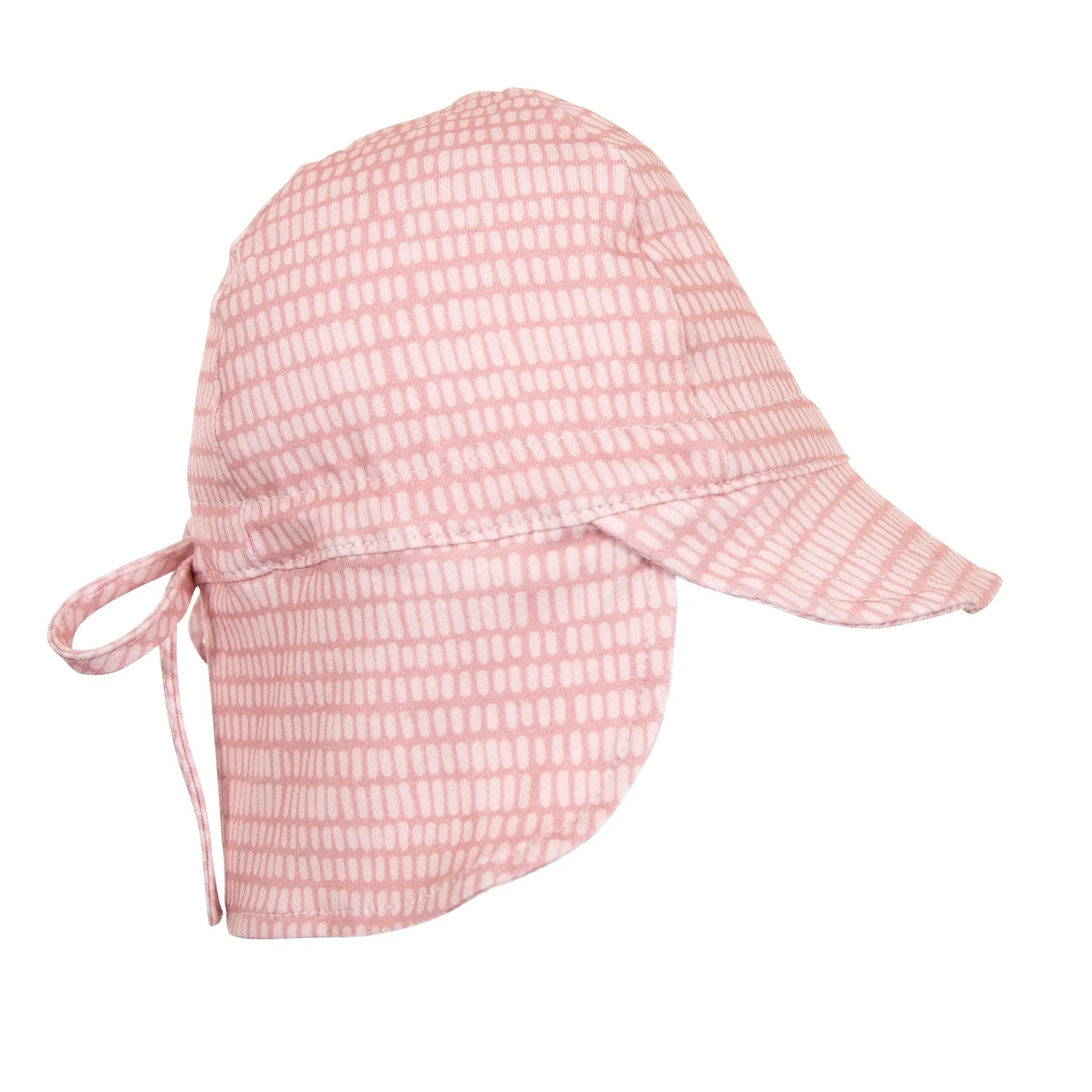 Rose Dashes Flap Hat