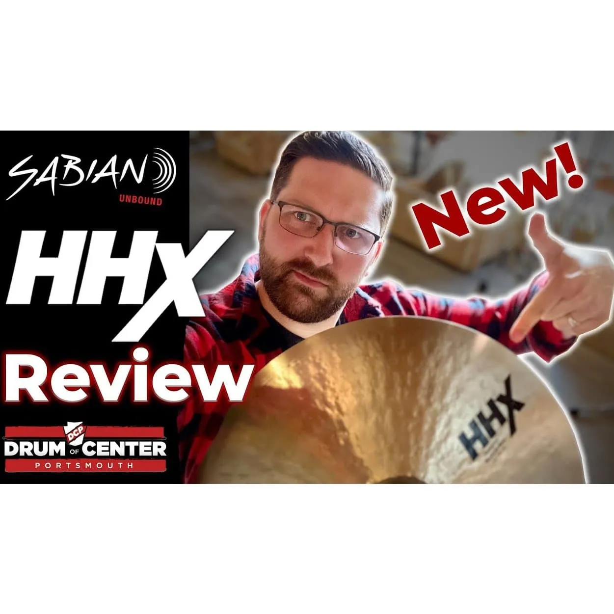 Sabian HHX Medium Hi Hat Cymbals 14"