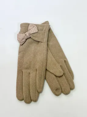 Smart Touch Tan Gloves