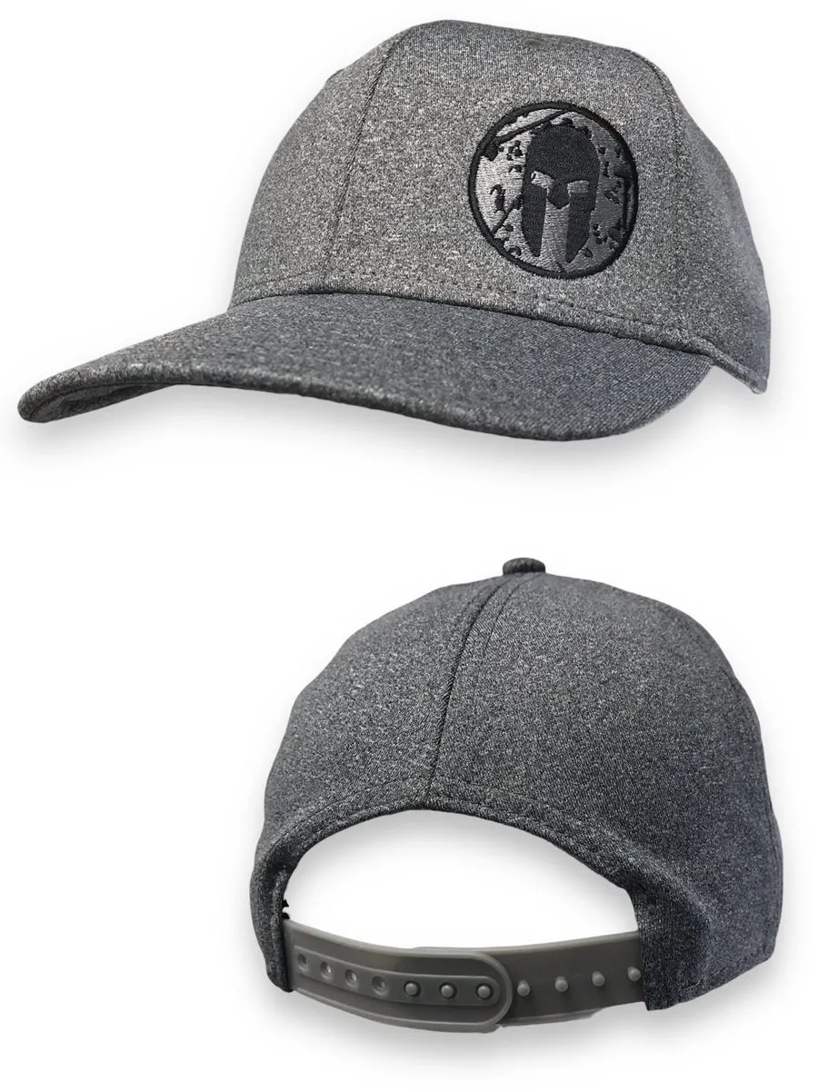 Spartan Combat Snapback Hat - Soft Solid Color