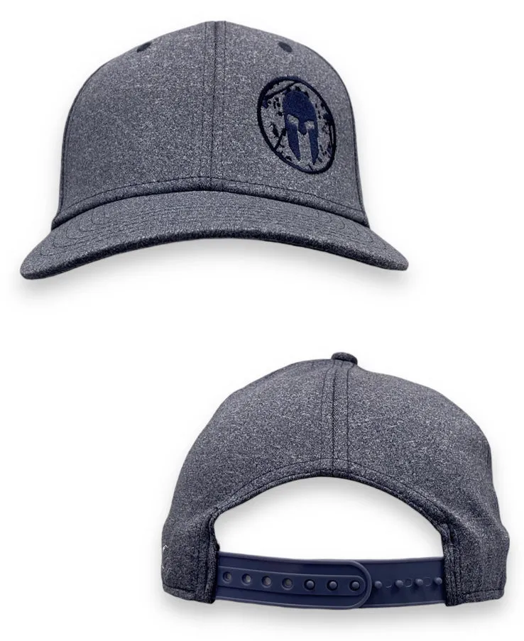 Spartan Combat Snapback Hat - Soft Solid Color