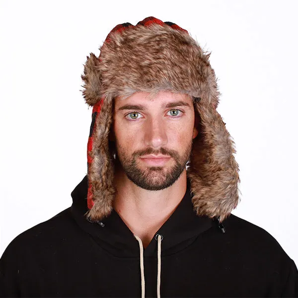 Trapper Hat | Lumberjack Red