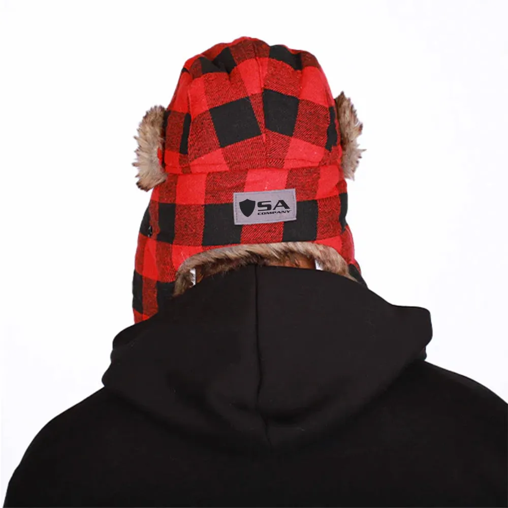 Trapper Hat | Lumberjack Red