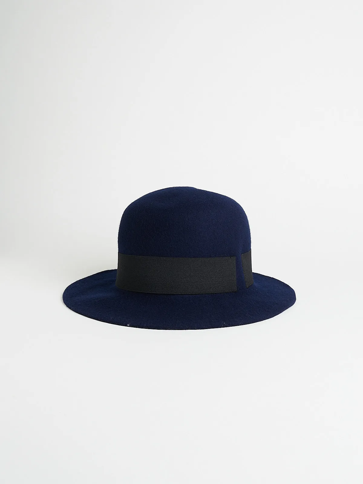 Traveller "EB" Felt Hat in Dark Blue