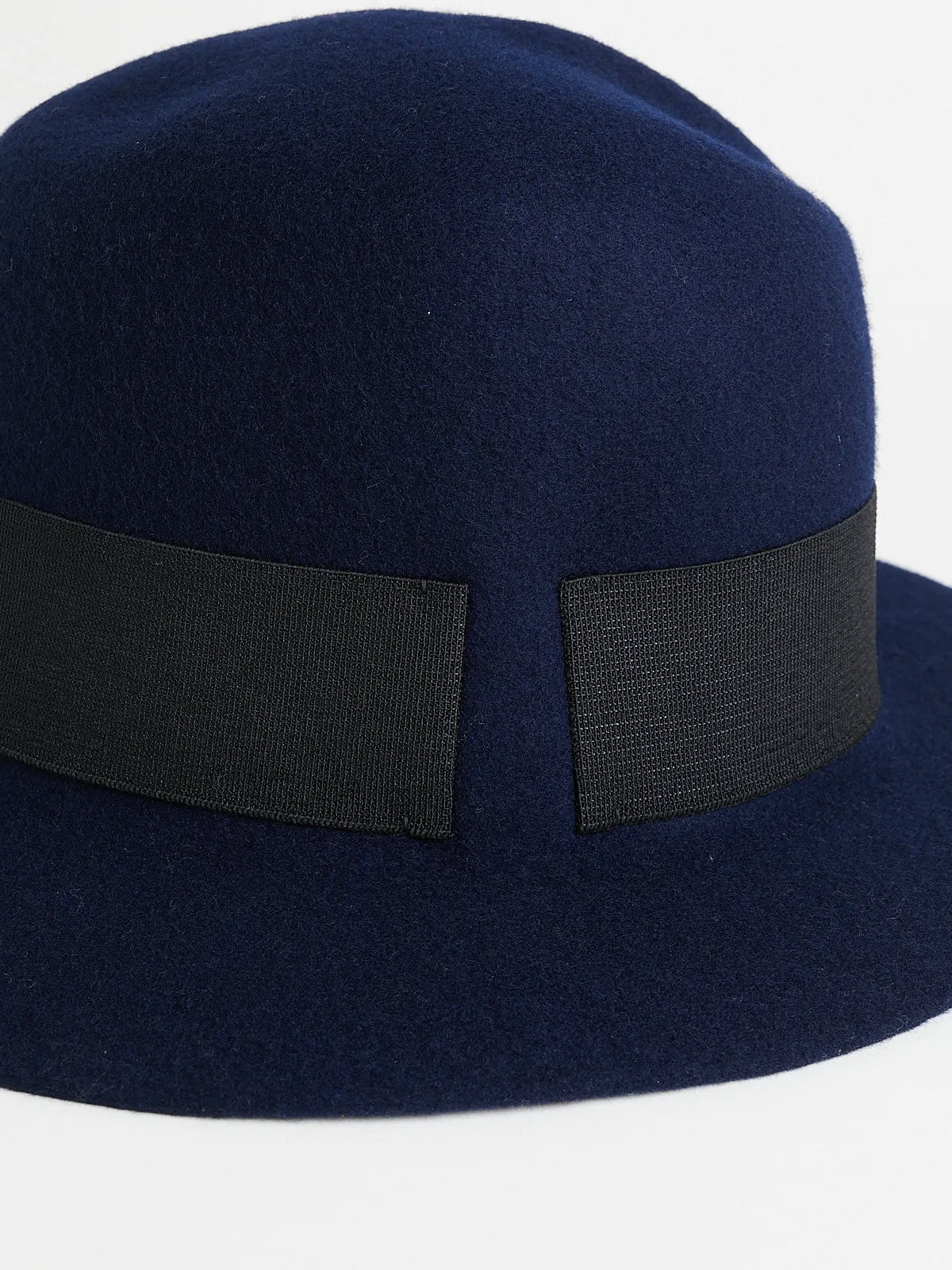 Traveller "EB" Felt Hat in Dark Blue