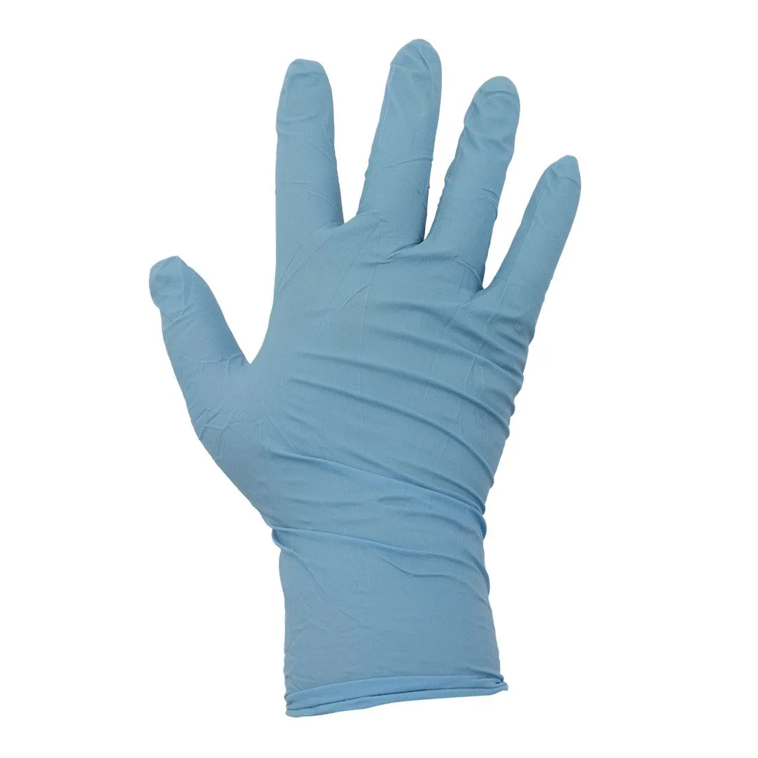 Tronex 9662 Light Blue Extra-Thick Nitrile Exam Glove - XL