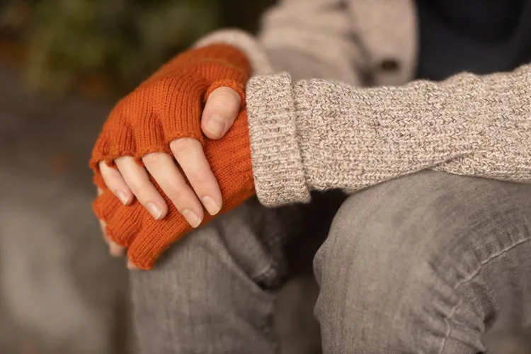 Wool Fingerless Gloves