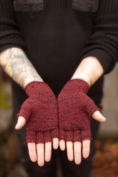 Wool Fingerless Gloves