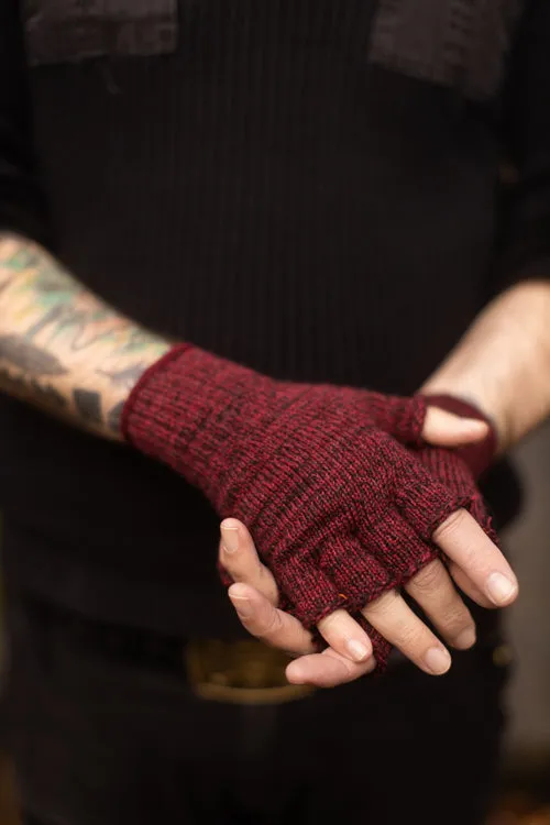 Wool Fingerless Gloves