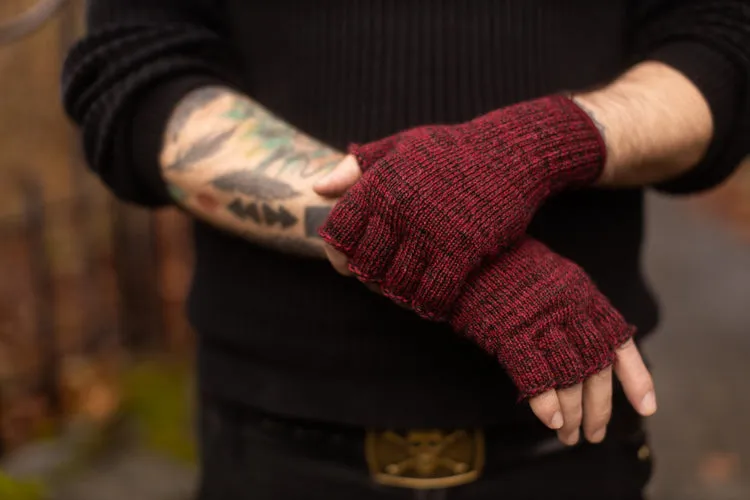 Wool Fingerless Gloves