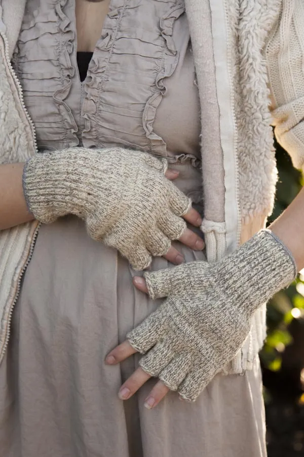 Wool Fingerless Gloves