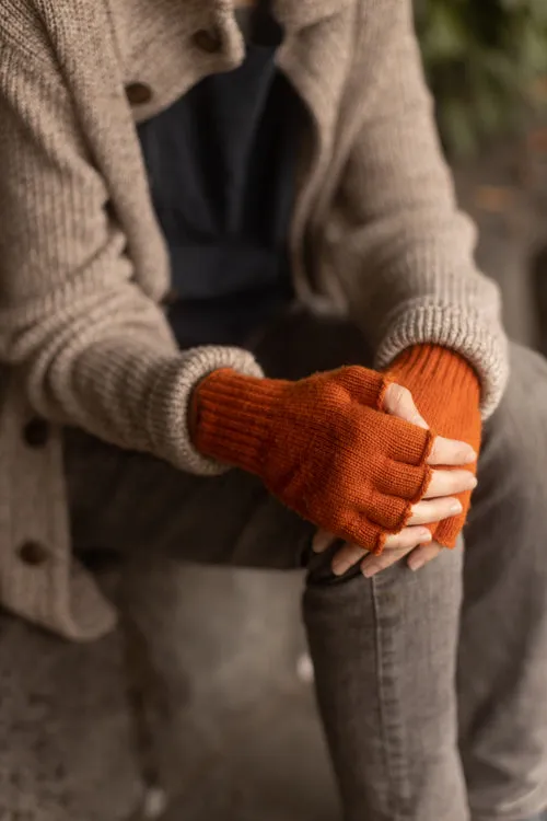 Wool Fingerless Gloves