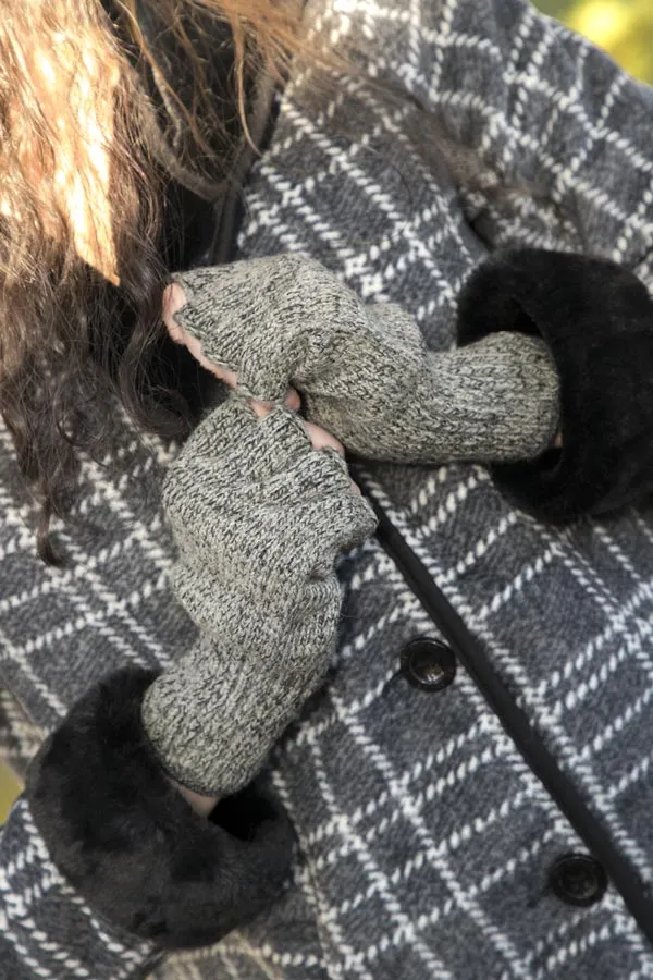 Wool Fingerless Gloves