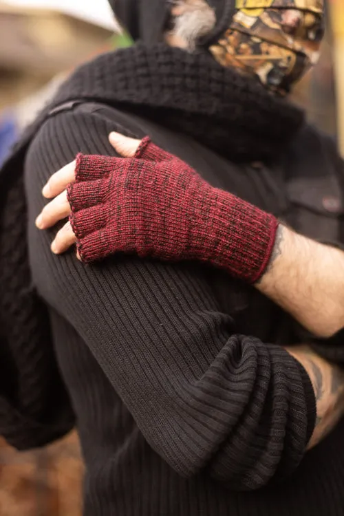 Wool Fingerless Gloves