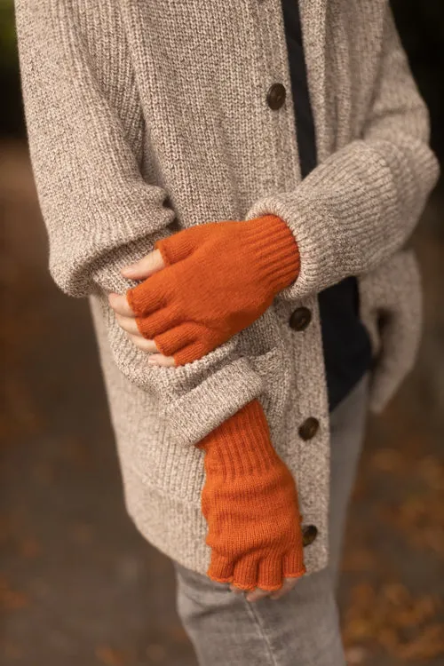 Wool Fingerless Gloves