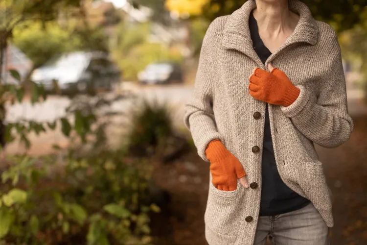 Wool Fingerless Gloves